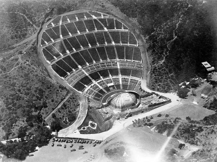 Framed Print : The Hollywood Bowl, Hollywood, California, circa 1920s. Courtesy: CSU Archives / Everett Collection