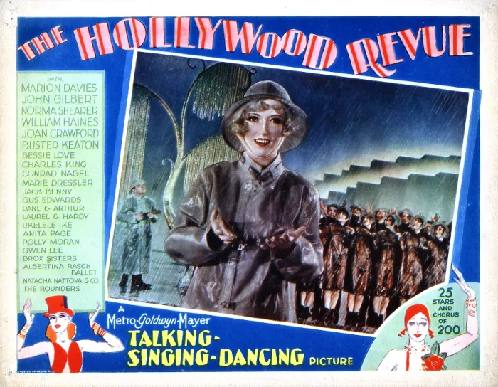 Framed Print : THE HOLLYWOOD REVUE OF 1929, Cliff Edwards, Marion Davies, 1929