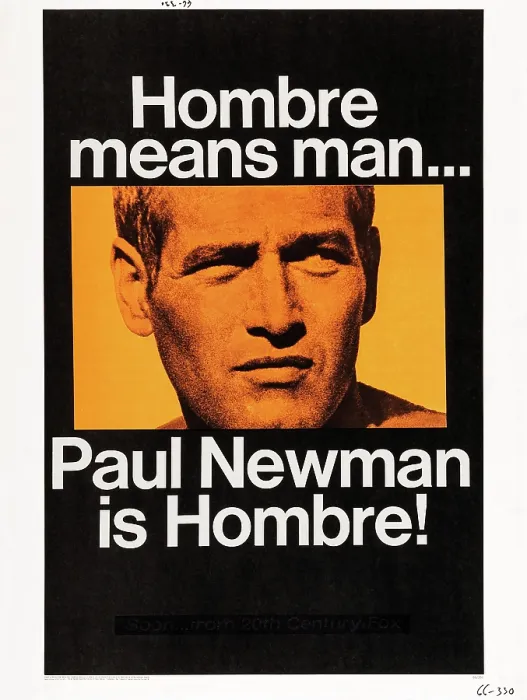 Framed Print : HOMBRE, Paul Newman on poster art, 1967, TM and Copyright 20th Century Fox Film Corp. All rights reserved. / courtesy Everett Collection Framed Print : HOMBRE, Paul Newman on poster art, 1967, TM and Copyright 20th Century Fox Film Corp. All rights reserved. / courtesy Everett Collection