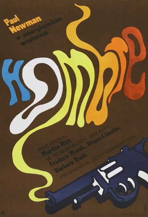 Framed Print : HOMBRE, Polish poster, 1967, TM & Copyright 20th Century Fox Film Corp. / courtesy Everett Collection