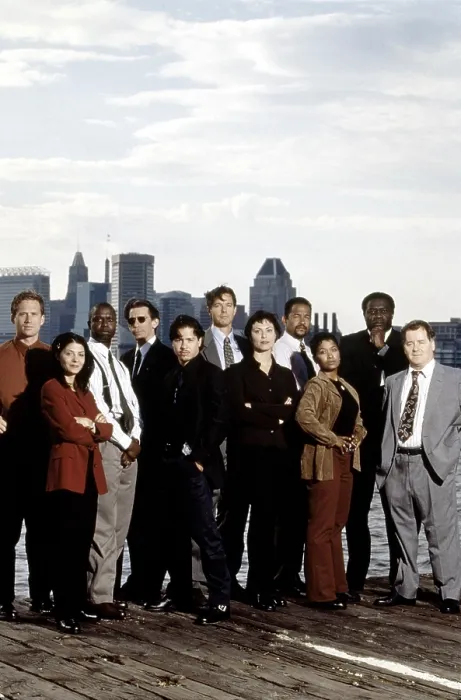 Framed Print : HOMICIDE: LIFE ON THE STREET, from left, Reed Diamond, Callie Thorne, Andre Braugher, Richard Belzer, Jon Seda, Kyle Secor, Michelle Forbes, Clark Johnson, Toni Lewis Framed Print : HOMICIDE: LIFE ON THE STREET, from left, Reed Diamond, Callie Thorne, Andre Braugher, Richard Belzer, Jon Seda, Kyle Secor, Michelle Forbes, Clark Johnson, Toni Lewis