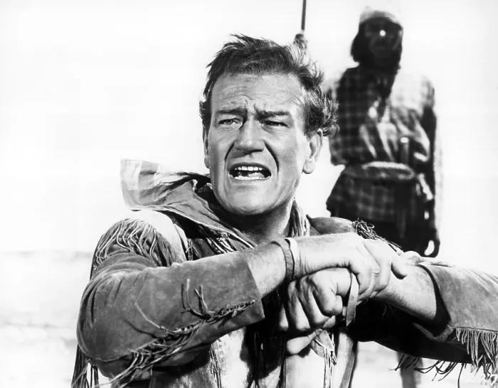 Framed Print : HONDO, John Wayne, 1954