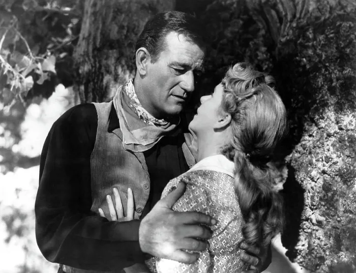 Framed Print : HONDO, John Wayne, Geraldine Page, 1953 Framed Print : HONDO, John Wayne, Geraldine Page, 1953
