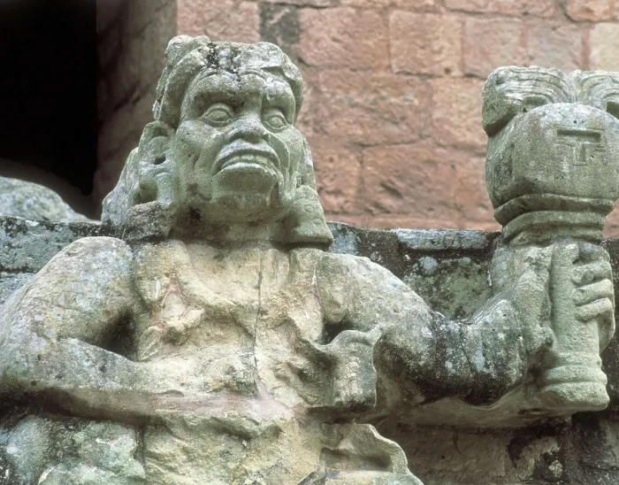 Framed Print : HONDURAS. COPAN. Copn. Maya god. Maya art. AISA / Everett Collection**US SALES ONLY** Framed Print : HONDURAS. COPAN. Copn. Maya god. Maya art. AISA / Everett Collection**US SALES ONLY**