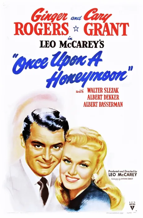 Framed Print : ONCE UPON A HONEYMOON, from left: Cary Grant, Ginger Rogers, 1942 Framed Print : ONCE UPON A HONEYMOON, from left: Cary Grant, Ginger Rogers, 1942