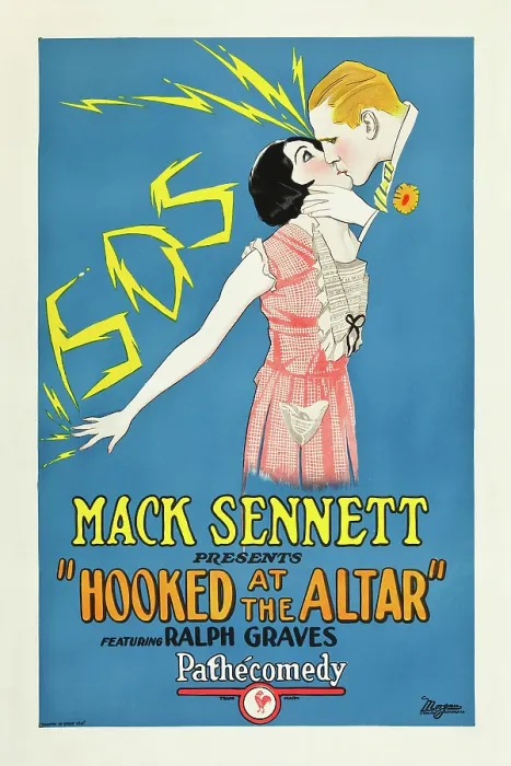 Framed Print : HOOKED AT THE ALTAR, poster art, 1926 Framed Print : HOOKED AT THE ALTAR, poster art, 1926