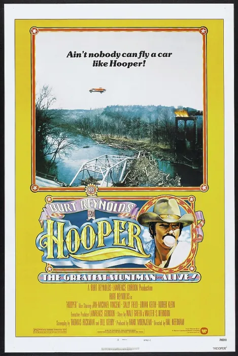 Framed Print : HOOPER, US poster, Burt Reynolds, 1978, Warner Brothers / courtesy Everett Collection Framed Print : HOOPER, US poster, Burt Reynolds, 1978, Warner Brothers / courtesy Everett Collection