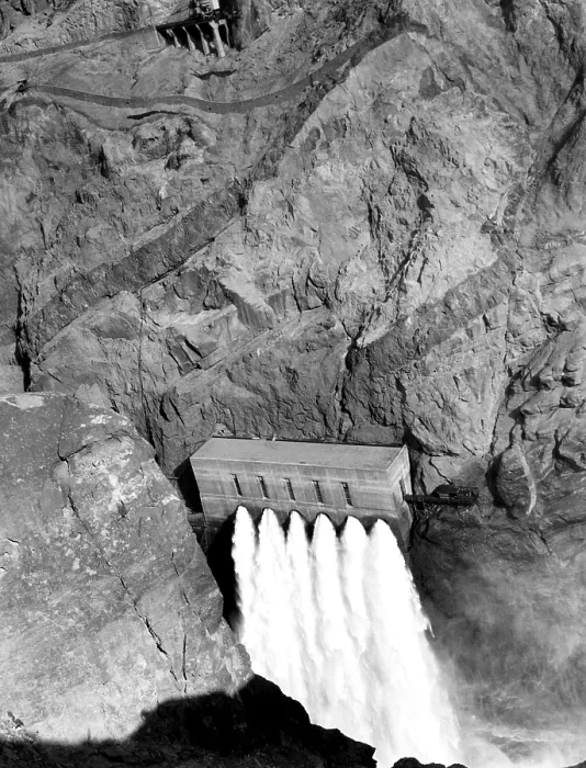 Framed Print : Hoover Dam, 1936. Courtesy: CSU Archives / Everett Collection
