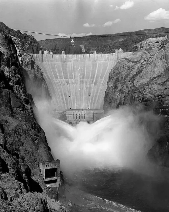 Framed Print : Hoover Dam, 1939. Courtesy: CSU Archives / Everett Collection
