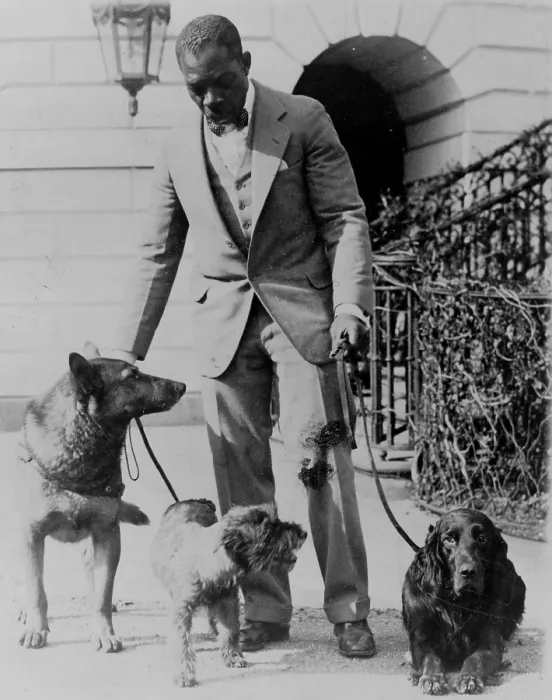 Framed Print : The Hoover family's White House dogs King Tut, Whoopie, and Englehurst Gillette