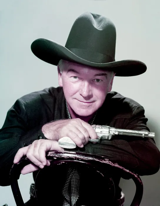Framed Print : HOPALONG CASSIDY, William Boyd, (1953), 1952-1954 Framed Print : HOPALONG CASSIDY, William Boyd, (1953), 1952-1954