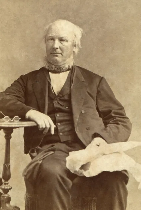 Framed Print : Horace Greeley, c.1868, was a politically active American publisher from the 1830s to 1872