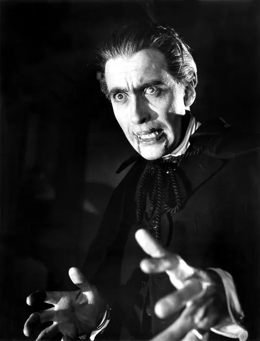 Framed Print : HORROR OF DRACULA, Christopher Lee, 1958 Framed Print : HORROR OF DRACULA, Christopher Lee, 1958