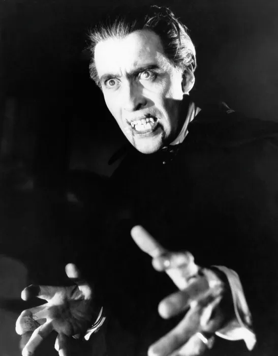 Framed Print : HORROR OF DRACULA, Christopher Lee, 1958
