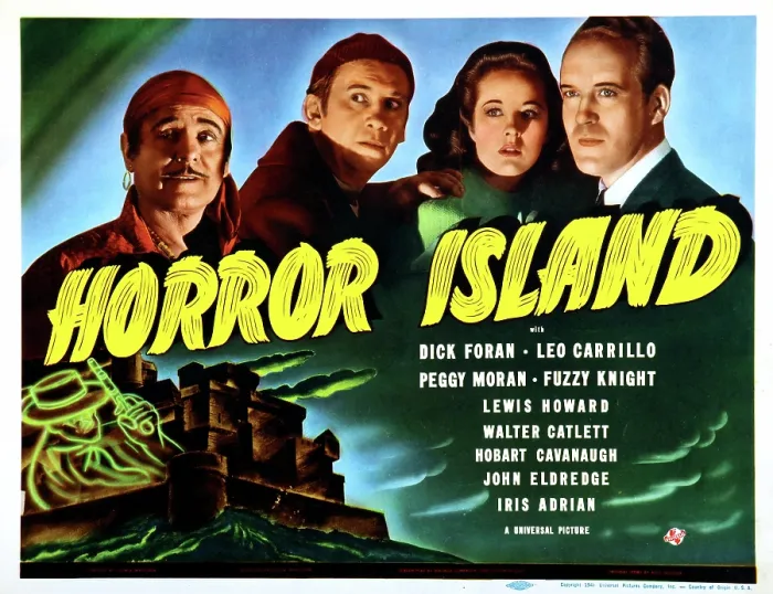 Framed Print : HORROR ISLAND, Leo Carrillo, Fuzzy Knight, Peggy Moran, Dick Foran, 1941 Framed Print : HORROR ISLAND, Leo Carrillo, Fuzzy Knight, Peggy Moran, Dick Foran, 1941