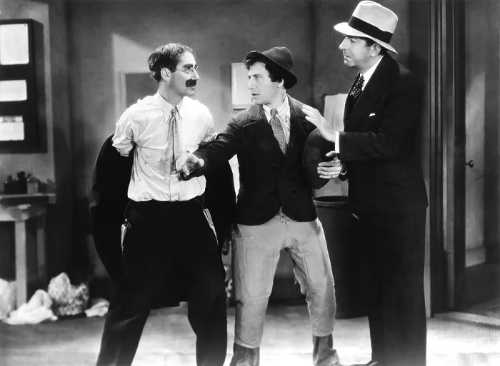 Framed Print : HORSE FEATHERS, Groucho Marx, Chico Marx, David Landau, 1932
