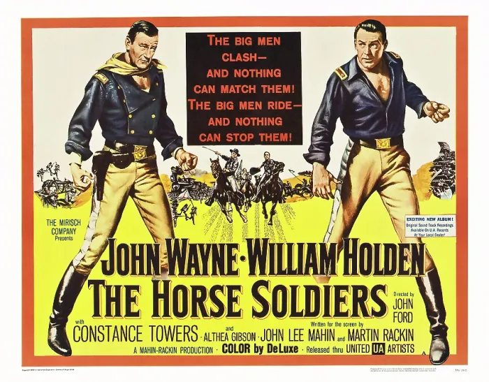 Framed Print : THE HORSE SOLDIERS, John Wayne, William Holden, 1959 Framed Print : THE HORSE SOLDIERS, John Wayne, William Holden, 1959