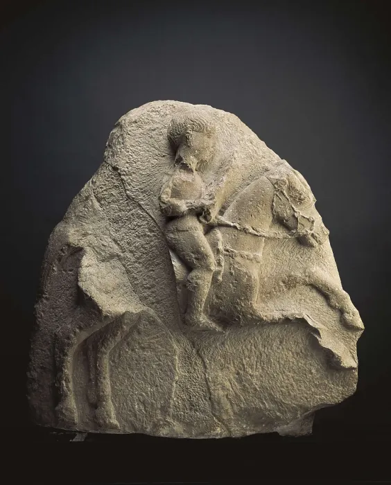 Framed Print : Horseman of Osuna. 3rd BC. It belonged to a funerary monument. Iberian art. Relief on rock. SPAIN. Madrid. National Museum of Archaeology. Proc: SPAIN. Osuna Framed Print : Horseman of Osuna. 3rd BC. It belonged to a funerary monument. Iberian art. Relief on rock. SPAIN. Madrid. National Museum of Archaeology. Proc: SPAIN. Osuna