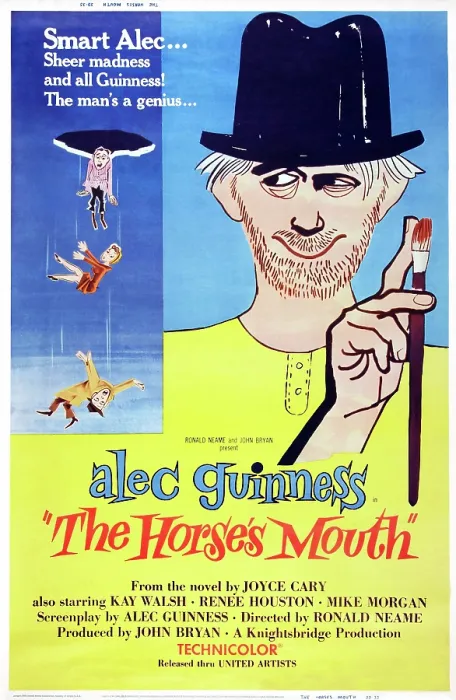 Framed Print : THE HORSE'S MOUTH, US poster art, Alec Guinness, 1958