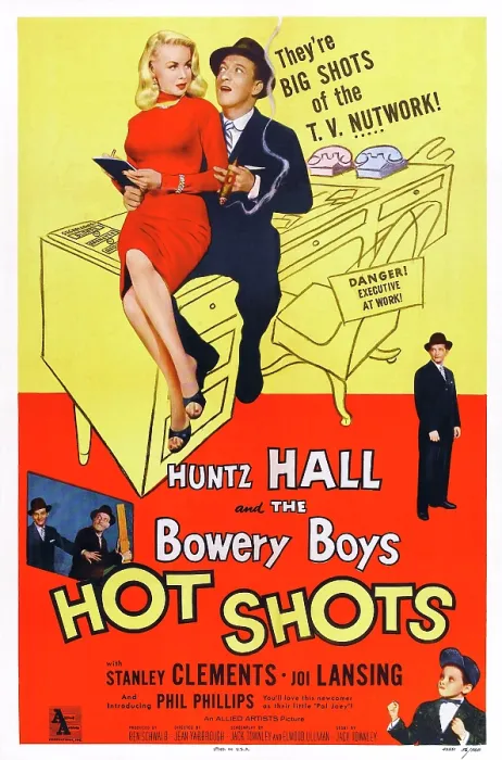 Framed Print : HOT SHOTS, top l-r: Joi Lansing, Huntz, Hall, center right: Huntz Hall, bottom l-r: Stanley Clments, Huntz Hall, Philip Phillips on poster art, 1956 Framed Print : HOT SHOTS, top l-r: Joi Lansing, Huntz, Hall, center right: Huntz Hall, bottom l-r: Stanley Clments, Huntz Hall, Philip Phillips on poster art, 1956