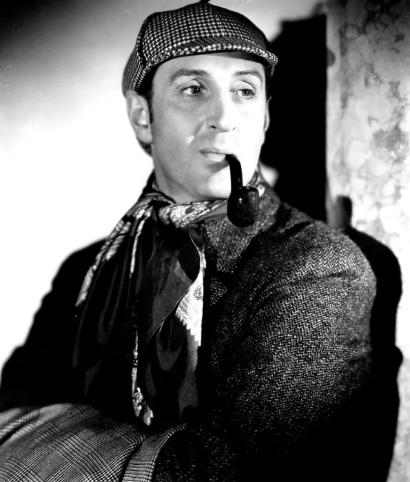 Framed Print : THE HOUND OF THE BASKERVILLES, Basil Rathbone, 1939, TM & Copyright 20th Century Fox Film Corp. / courtesy Everett Collection Framed Print : THE HOUND OF THE BASKERVILLES, Basil Rathbone, 1939, TM & Copyright 20th Century Fox Film Corp. / courtesy Everett Collection