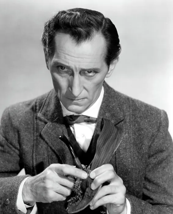 Framed Print : THE HOUND OF THE BASKERVILLES, Peter Cushing, 1959 Framed Print : THE HOUND OF THE BASKERVILLES, Peter Cushing, 1959
