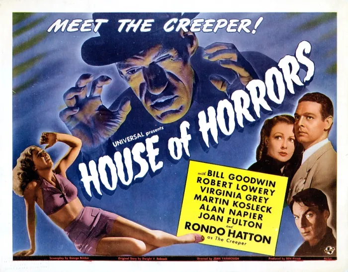 Framed Print : HOUSE OF HORRORS, US poster, Rondo Hatton, Virginia Grey, Robert Lowery, Martin Kosleck, 1946