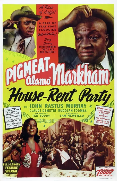 Framed Print : HOUSE-RENT PARTY, US poster art, top right: Dewey Pigmeat Markham, 1946