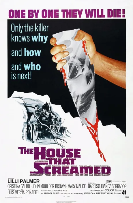 Framed Print : THE HOUSE THAT SCREAMED, aka LA RESIDENCIA), US poster, 1969