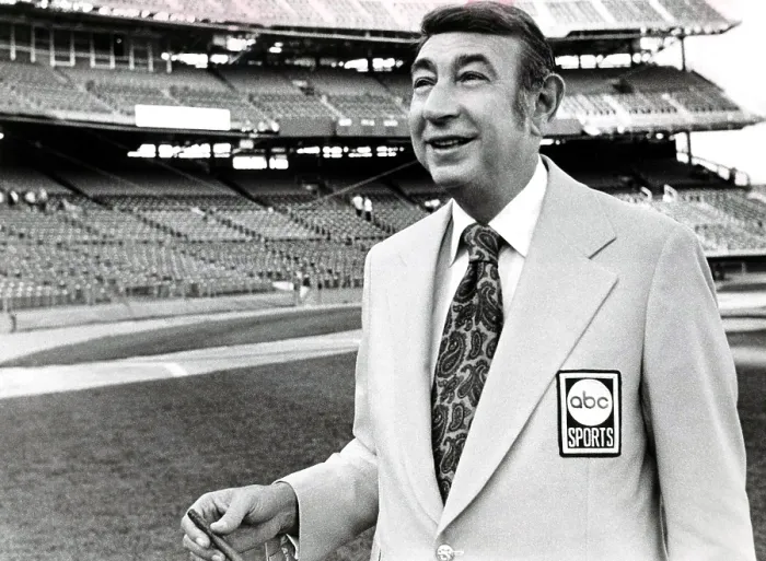 Framed Print : Howard Cosell, ca. 1980s Framed Print : Howard Cosell, ca. 1980s