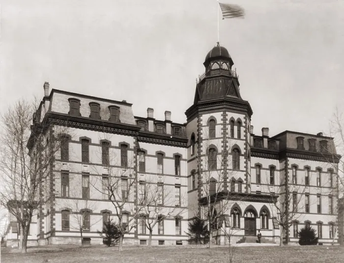 Framed Print : Howard University was founded in 1867, as an academic university, offering higher education in the liberal arts and sciences to African American men and women