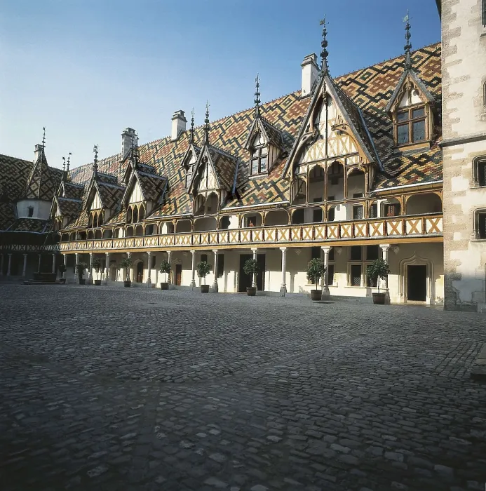 Framed Print : Htel-Dieu de Beaune. 1443 - 1451. FRANCE. Beaune. Htel-Dieu. France, Burgundy, Beaune, Hotel Dieu. Flemish art. Architecture. AISA / Everett Collection**US SALES ONLY** Framed Print : Htel-Dieu de Beaune. 1443 - 1451. FRANCE. Beaune. Htel-Dieu. France, Burgundy, Beaune, Hotel Dieu. Flemish art. Architecture. AISA / Everett Collection**US SALES ONLY**