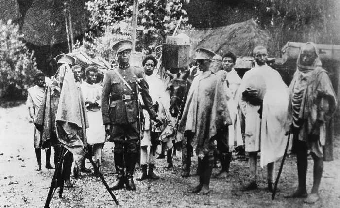 Framed Print : Hubert Julian to train Ethiopian Air Force during the Second Italo-Abyssinian War. Oct. 14, 1935. Col Framed Print : Hubert Julian to train Ethiopian Air Force during the Second Italo-Abyssinian War. Oct. 14, 1935. Col