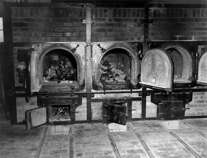 Framed Print : Human bones in the crematorium of Buchenwald concentration camp after liberation. U.S. 3rd Army arrived at the camp near Weimer, Germany, on April 11, 1945, during World War 2 Framed Print : Human bones in the crematorium of Buchenwald concentration camp after liberation. U.S. 3rd Army arrived at the camp near Weimer, Germany, on April 11, 1945, during World War 2
