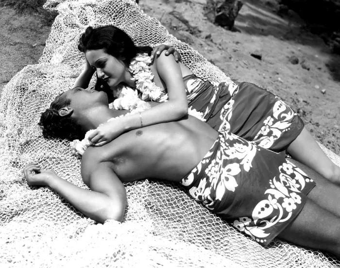 Framed Print : THE HURRICANE, Jon Hall, Dorothy Lamour, 1937 Framed Print : THE HURRICANE, Jon Hall, Dorothy Lamour, 1937