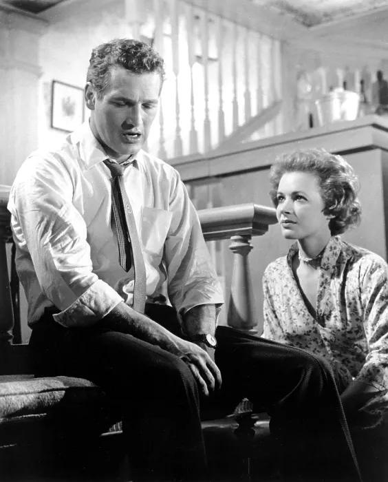 Framed Print : THE HUSTLER, Paul Newman, Piper Laurie, 1961, TM and Copyright (c)20th Century Fox Film Corp. All rights reserved Framed Print : THE HUSTLER, Paul Newman, Piper Laurie, 1961, TM and Copyright (c)20th Century Fox Film Corp. All rights reserved