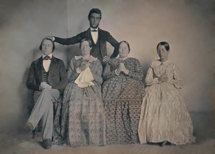 Framed Print : Hypnotism, ca. 1845, by John Adams Whipple, was a Boston scientist-photographer best known for his photographs of the moon's surface Framed Print : Hypnotism, ca. 1845, by John Adams Whipple, was a Boston scientist-photographer best known for his photographs of the moon's surface