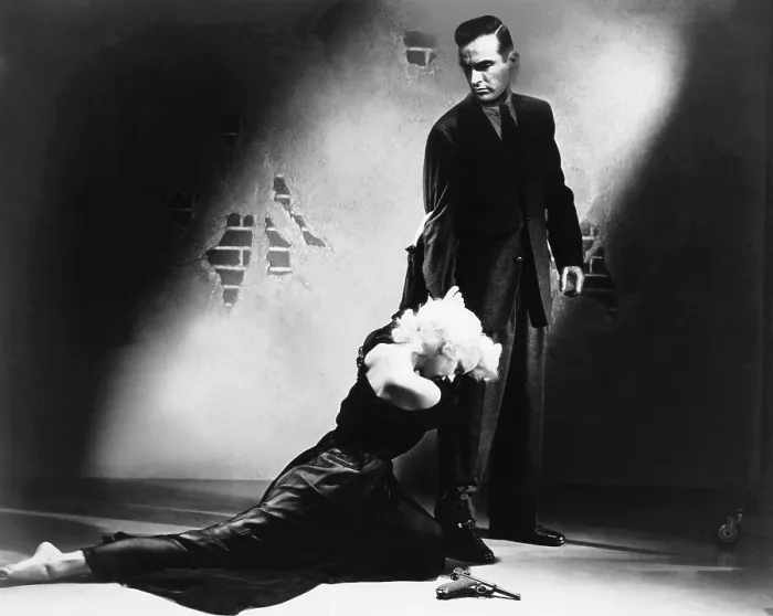 Framed Print : I CONFESS, from left, Anne Baxter, Montgomery Clift, 1953