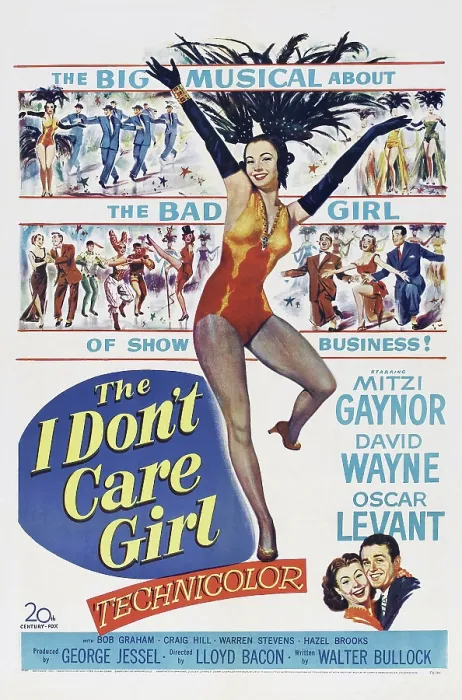 Framed Print : THE I DON'T CARE GIRL, US poster art, Mitzi Gaynor, 1953. TM & Copyright 20th Century Fox Film Corp. All rights reserved / courtesy Everett Collection