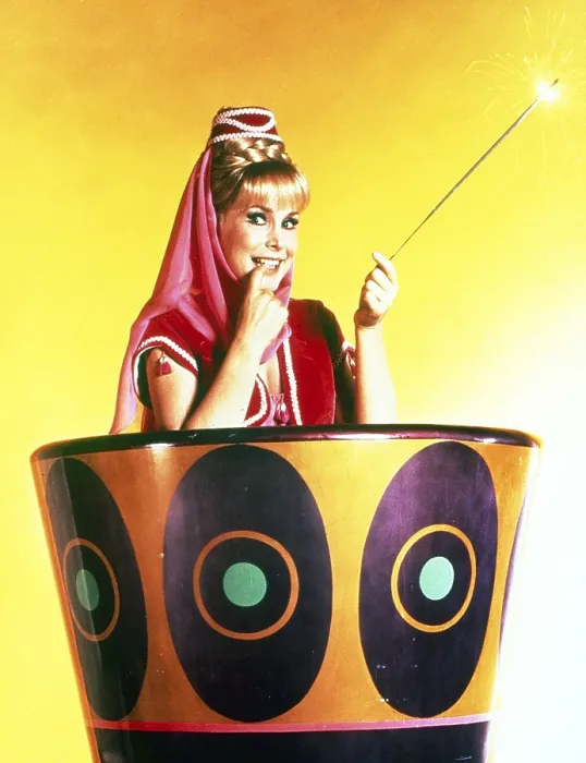 Framed Print : I DREAM OF JEANNIE, Barbara Eden, 1965-1970