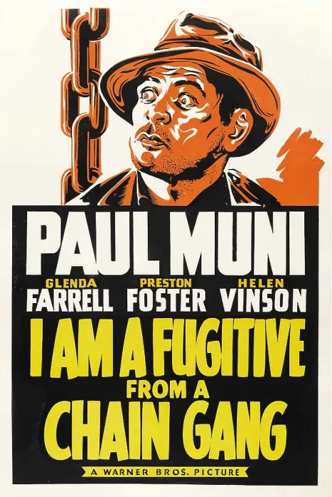 Framed Print : I AM A FUGITIVE FROM A CHAIN GANG, Paul Muni, 1932