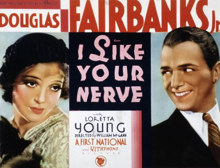 Framed Print : I LIKE YOUR NERVE, Loretta Young, Douglas Fairbanks, Jr. 1931