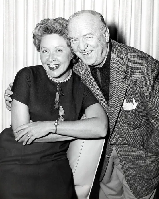 Framed Print : I LOVE LUCY, from left, Vivian Vance, William Frawley, on-set, ca. mid-1950s