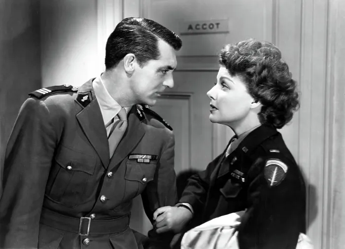 Framed Print : I WAS A MALE WAR BRIDE, Cary Grant, Ann Sheridan, 1949, TM and Copyright 20th Century Fox Film Corp. All rights reserved