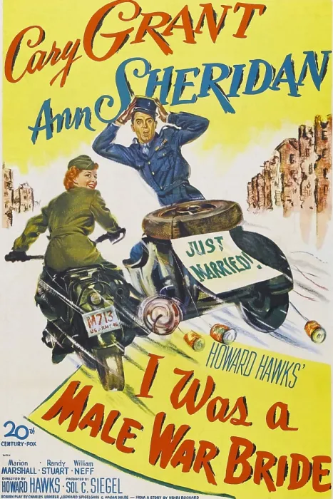 Framed Print : I WAS A MALE WAR BRIDE, Cary Grant, Ann Sheridan, 1949, TM and copyright 20th Century Fox Film Corp. All rights reserved / Courtesy: Everett Collection Framed Print : I WAS A MALE WAR BRIDE, Cary Grant, Ann Sheridan, 1949, TM and copyright 20th Century Fox Film Corp. All rights reserved / Courtesy: Everett Collection