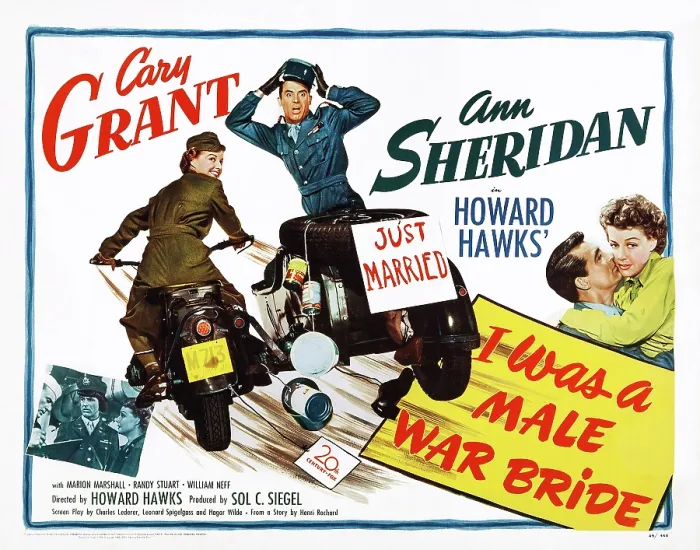 Framed Print : I WAS A MALE WAR BRIDE, Cary Grant, Ann Sheridan, 1949, TM and copyright 20th Century Fox Film Corp. All rights reserved / Courtesy: Everett Collection Framed Print : I WAS A MALE WAR BRIDE, Cary Grant, Ann Sheridan, 1949, TM and copyright 20th Century Fox Film Corp. All rights reserved / Courtesy: Everett Collection