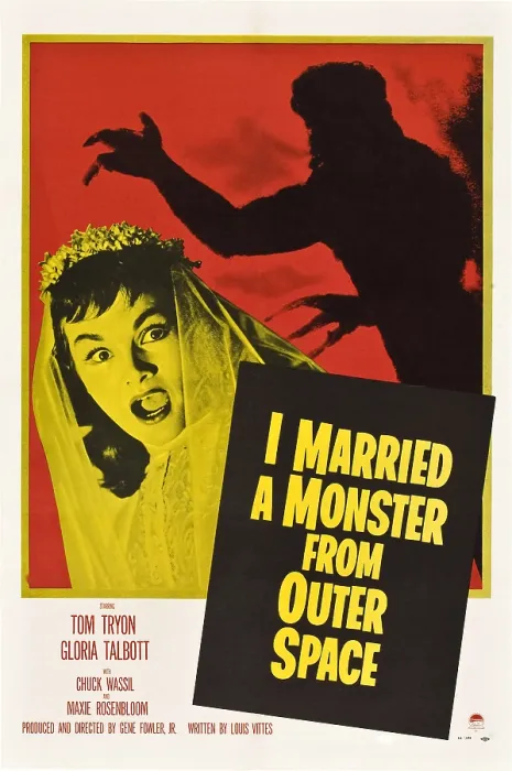 Framed Print : I MARRIED A MONSTER FROM OUTER SPACE, Tom Tryon, Gloria Talbott, 1958 Framed Print : I MARRIED A MONSTER FROM OUTER SPACE, Tom Tryon, Gloria Talbott, 1958