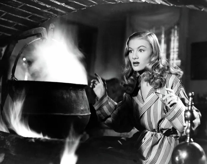 Framed Print : I MARRIED A WITCH, Veronica Lake, 1942