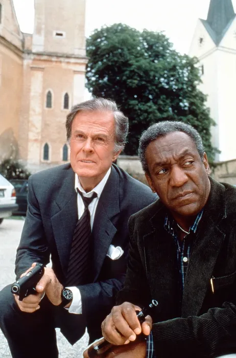 Framed Print : I SPY RETURNS, from left: Robert Culp, Bill Cosby, 1994