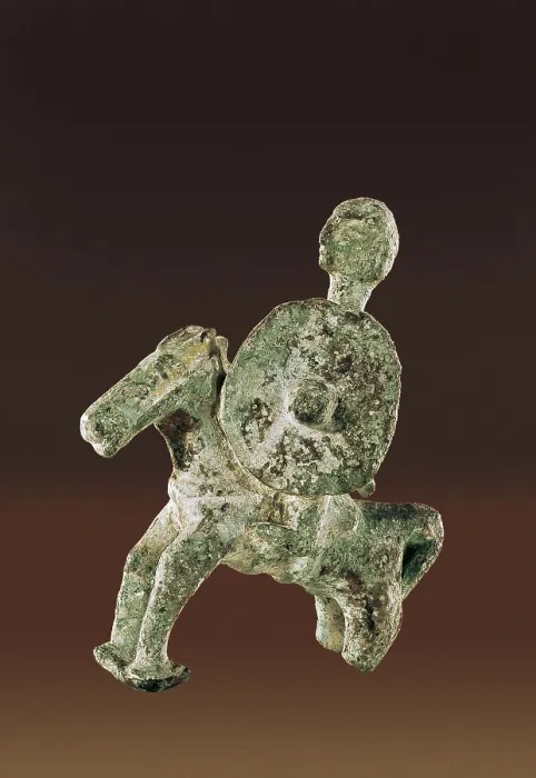 Framed Print : Iberian Horseman with a shield. 4th-2nd c. BC. Iberian art. Sculpture on bronze. SPAIN. Barcelona. Archaeology Museum of Catalonia. Proc: SPAIN. Santo ngel Framed Print : Iberian Horseman with a shield. 4th-2nd c. BC. Iberian art. Sculpture on bronze. SPAIN. Barcelona. Archaeology Museum of Catalonia. Proc: SPAIN. Santo ngel
